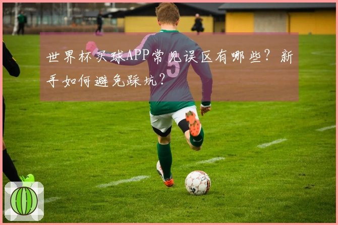 世界杯买球APP常见误区有哪些?新手如何避免踩坑?